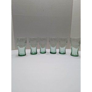 Vintage Coca-Cola 6 oz. Flat Tumbler - Set of 6